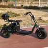 Dış Mekan Elektrikli Mobilite Scooter 2000W Motor 60V20AH Çıkarılabilir Lityum Pil