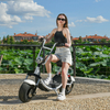 ABD Hisse Senedi Elektrikli Yağ Lastiği Scooter 1500w 48v 20ah, Logosuz Büyük Koltuklu