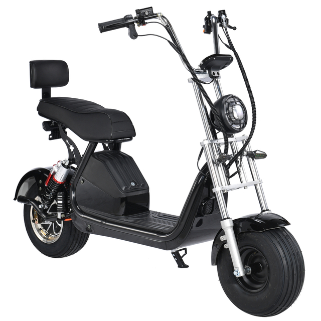 ABD Hisse Senedi Elektrikli Yağ Lastiği Scooter 1500w 48v 20ah, Logosuz Büyük Koltuklu